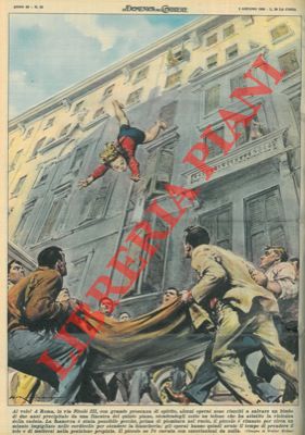 A Roma, operai salvano bimbo di due anni precipitato da finestra del quinto piano, stendendogli s...