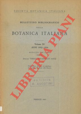 Bullettino bibliografico della botanica italiana.