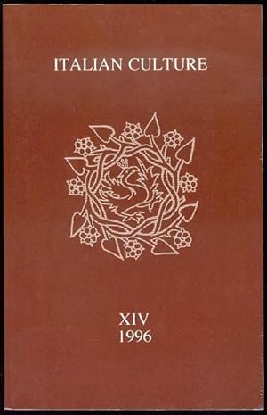 Imagen del vendedor de Italian Culture (Volume XIV, 1996) a la venta por Bookmarc's