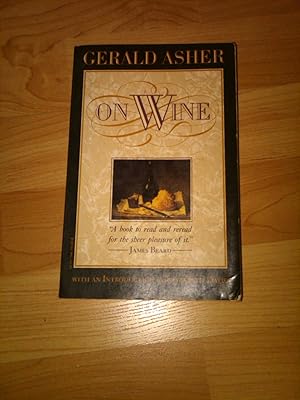 Imagen del vendedor de On Wine a la venta por H&G Antiquarian Books