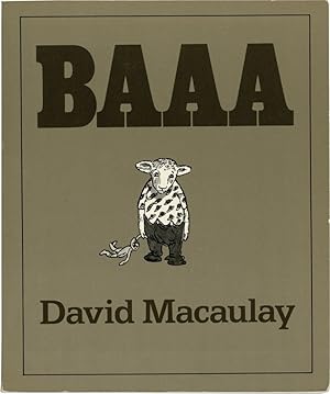 Image du vendeur pour Baaa (First Edition, review copy belonging to writer George Zebrowski) mis en vente par Royal Books, Inc., ABAA