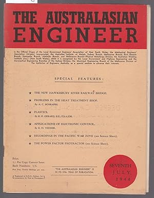 Seller image for The Australiasian Engineer : July 1944 for sale by Laura Books