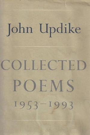 Seller image for Collected Poems, 1953-1993 for sale by BJ's Book Barn