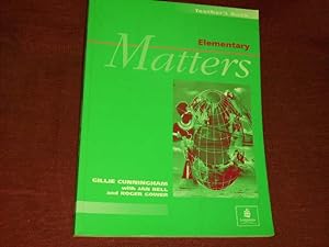 Bild des Verkufers fr Elementary Matters. Teacher s Book. (Lernmaterialien). zum Verkauf von Der-Philo-soph