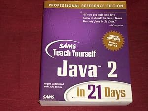 Bild des Verkufers fr Sams Teach Yourself Java 2 in 21 Days. Professional Reference Edition. (Sams Teach Yourself.in 21 Days). zum Verkauf von Der-Philo-soph