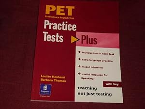 Immagine del venditore per PET, with Key (Practice Tests Plus). venduto da Der-Philo-soph