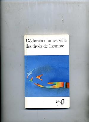 Image du vendeur pour DECLARATION UNIVERSELLE DES DROITS DE L'HOMME. (En 6 langues). Illustrations de Folon. mis en vente par Librairie CLERC