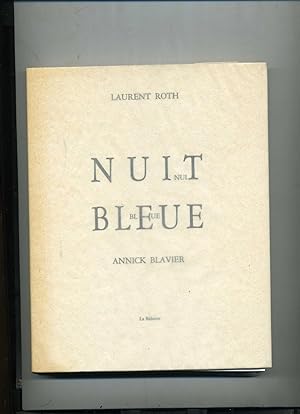 NUIT BLEUE. Sur une toile de Klee.