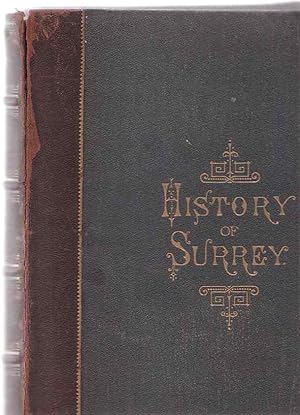 Bild des Verkufers fr A Topographical History of Surrey. Volume IV only. zum Verkauf von Renaissance Books, ANZAAB / ILAB