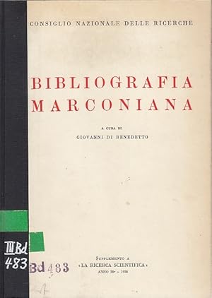 Bibliografia Marconiana / Giovanni di Benedetto