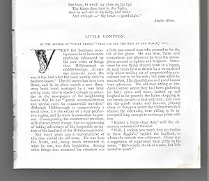 Seller image for Little Compton for sale by Legacy Books II