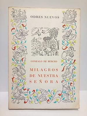Imagen del vendedor de Milagros de Nuestra Seora / Texto ntegro en versin de Daniel Devoto a la venta por Librera Miguel Miranda