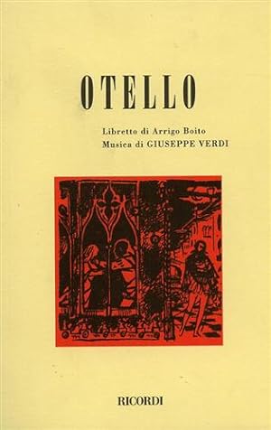 Image du vendeur pour Otello. mis en vente par FIRENZELIBRI SRL