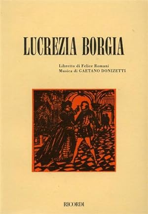 Imagen del vendedor de Lucrezia Borgia. a la venta por FIRENZELIBRI SRL