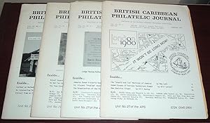 British Caribbean Philatelic Journal, 1980 Complete, Vol. 20, Nos. 1 to 4