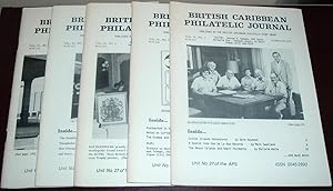 British Caribbean Philatelic Journal, 1981 Complete, Vol. 21, Nos. 1 to 5