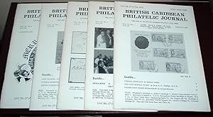 British Caribbean Philatelic Journal, 1982 Complete, Vol. 22, Nos. 1 to 5