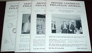 British Caribbean Philatelic Journal, 1985 Complete, Vol. 25, Nos. 1 to 4