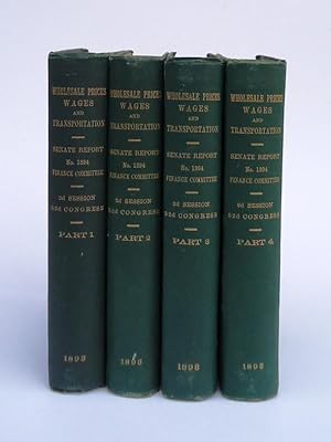 Wholesale Prices, Wages and Transportation. 52d Congress, 2d Session. Report 1394. March 3, 1893....