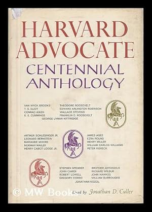 Immagine del venditore per Harvard Advocate Centennial Anthology venduto da MW Books Ltd.