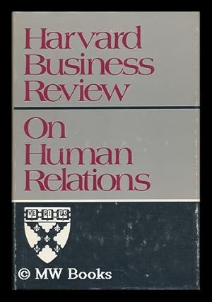 Seller image for Harvard Business Review - on Human Relations for sale by MW Books Ltd.