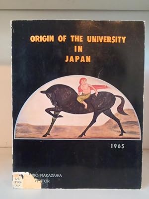 Origin of the University in Japan