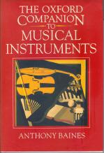 The Oxford Companion to Musical Instruments