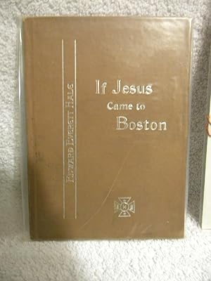 If Jesus Came to Boston. 1st Edition, HC, Near Fine, 1894.