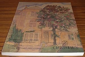 Impressionist and Modern Paintings and Sculpture : Christie's London Auction catalogue Tuesday 4 ...