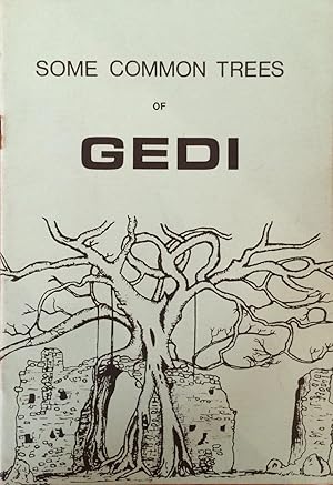 Seller image for Some Common Trees of Gedi for sale by Joseph Burridge Books