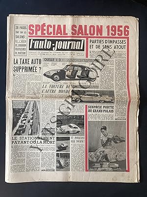 L'AUTO-JOURNAL-N°160-15 OCTOBRE 1956-SPECIAL SALON 1956