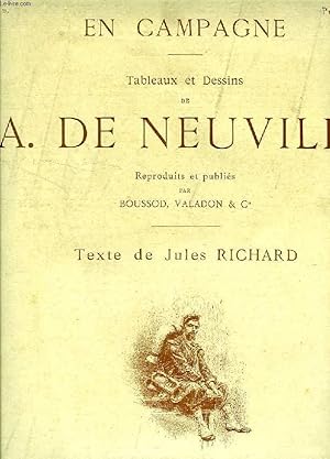 Seller image for EN CAMPAGNE, N 2, TABLEAUX ET DESSINS DE A. DE NEUVILLE for sale by Le-Livre