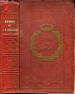 Imagen del vendedor de OEUVRES CHOISIES DE J.-B. ROUSSEAU a la venta por Le-Livre