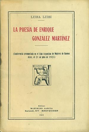 Imagen del vendedor de LA POESA DE ENRIQUE GONZLEZ MARTNEZ a la venta por Valentin Peremiansky