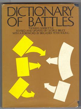 Image du vendeur pour DICTIONARY OF BATTLES mis en vente par A Book for all Reasons, PBFA & ibooknet