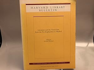 Literature and the Visual Arts from the Pre-Raphaelites to Warhol.(Harvard Library Bulletin, New ...