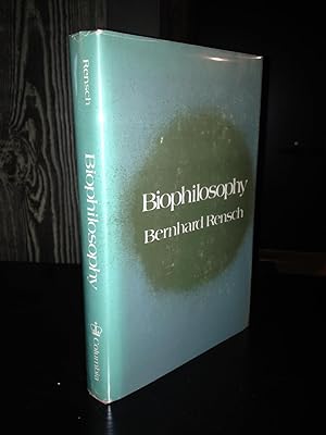 Seller image for Biophilosophy. for sale by Chris Duggan, Bookseller