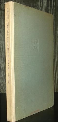 Image du vendeur pour Welfare Economics in English Utopias: From Francis Bacon to Adam Smith. mis en vente par Chris Duggan, Bookseller