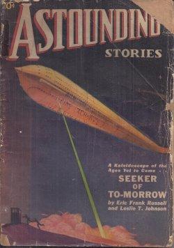 Imagen del vendedor de ASTOUNDING Stories: July 1937 a la venta por Books from the Crypt