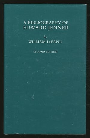 Bild des Verkufers fr A Bibliography of Edward Jenner zum Verkauf von Between the Covers-Rare Books, Inc. ABAA