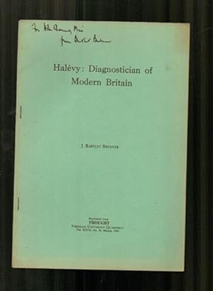 Imagen del vendedor de Halevy: Diagnostician of Modern Britain a la venta por Sonnets And Symphonies