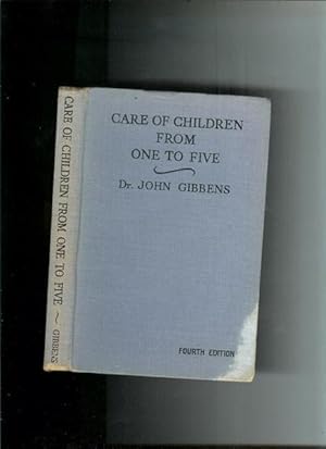 Seller image for Care of Children From One to Five *with signed letter from author* for sale by Sonnets And Symphonies