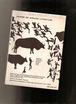 Bild des Verkufers fr Papers on African Literature zum Verkauf von Sonnets And Symphonies
