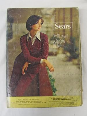 Image du vendeur pour Sears Fall and Winter Annual Catalog 1974 mis en vente par Princeton Antiques Bookshop
