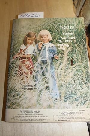 Image du vendeur pour Sears Spring and Summer Annual Catalog 1975 mis en vente par Princeton Antiques Bookshop