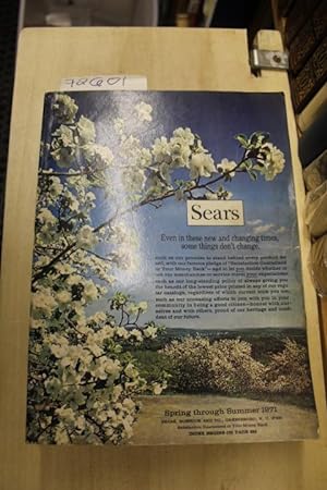 Image du vendeur pour Sears Spring and Summer Annual Catalog 1971 mis en vente par Princeton Antiques Bookshop