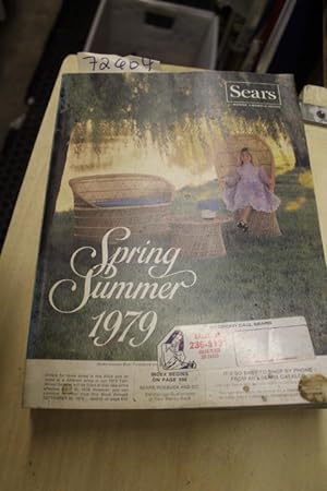 Image du vendeur pour Sears Spring and Summer Annual Catalog 1979 mis en vente par Princeton Antiques Bookshop