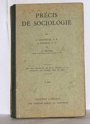 Seller image for Prcis de sociologie for sale by crealivres