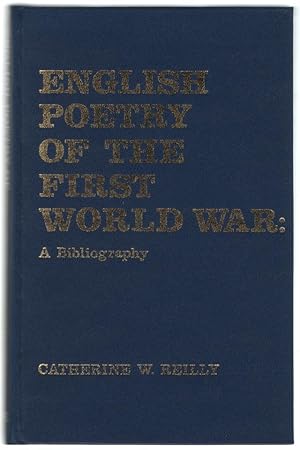 Image du vendeur pour English Poetry Of The First World War: A Bibliography mis en vente par Handsworth Books PBFA