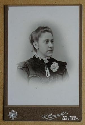 Seller image for Cabinet Photograph: A Portrait of a Young Woman. for sale by N. G. Lawrie Books